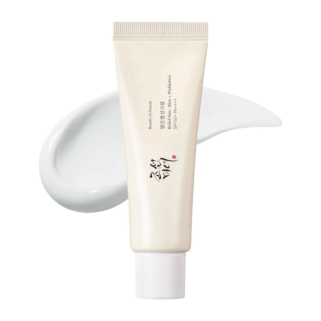 Beauty of Joseon Relief Sun SPF50+ PA++++ | Korean Sunscreen with Rice & Probiotics for Hydration & Glow
