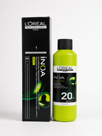 Loreal Inoa Ammonia Free Hair Color 60G + 20Vol 6% Developer 90Ml Combo