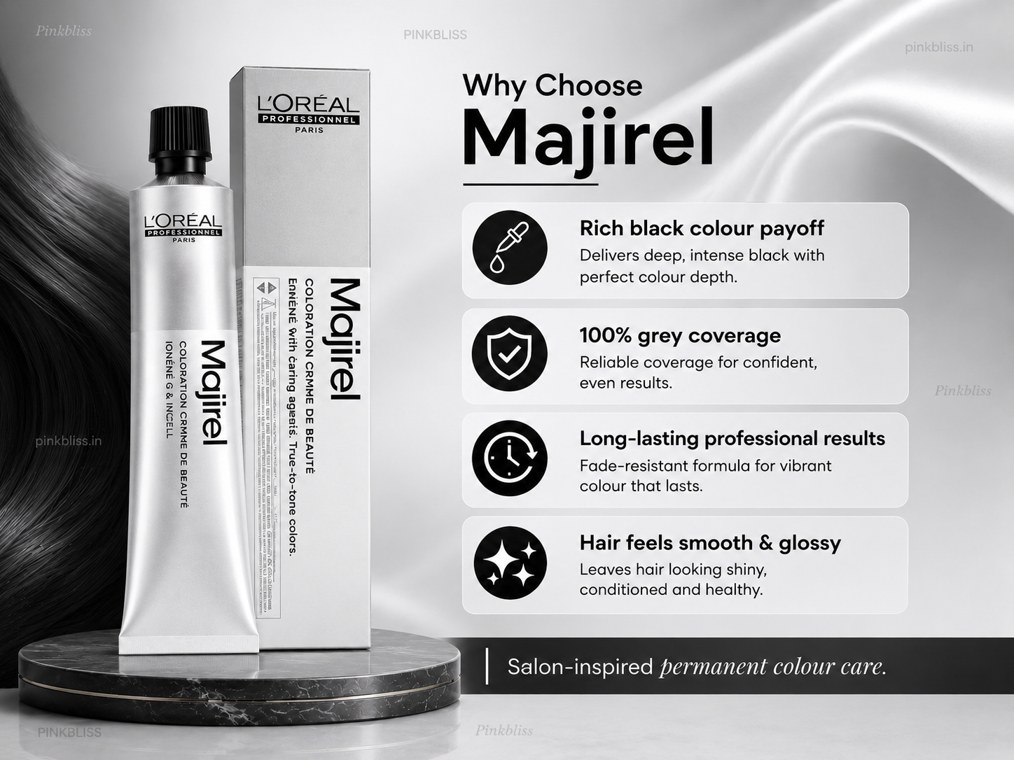 MAJ_IREL Professional Hair Color Ammonia Free Cream