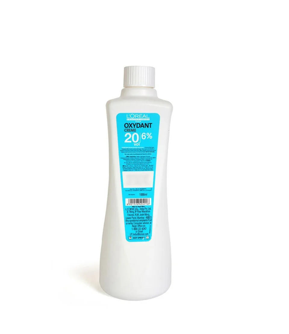 Oxydant Cream 20 Vol 6% Developer 495 ML ,  white