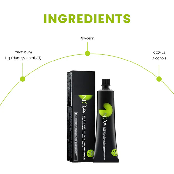 INOA Professional Ammonia Free Hair Color Cream Long Lasting Color for Men and Women Smooth Creme Formula Salon