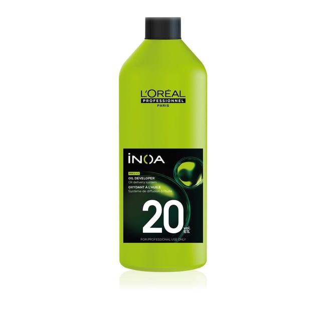 iN-oA, Hair Colour Developer 20 Volume 6% | Professional Cream Oxydant | Ammonia Free Formulation | Best for Hair Colour and Hair Bleach | Gentle on Scalp and Hair