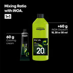 Loreal Inoa Ammonia Free Hair Color 60G + 20Vol 6% Developer 1000Ml Combo