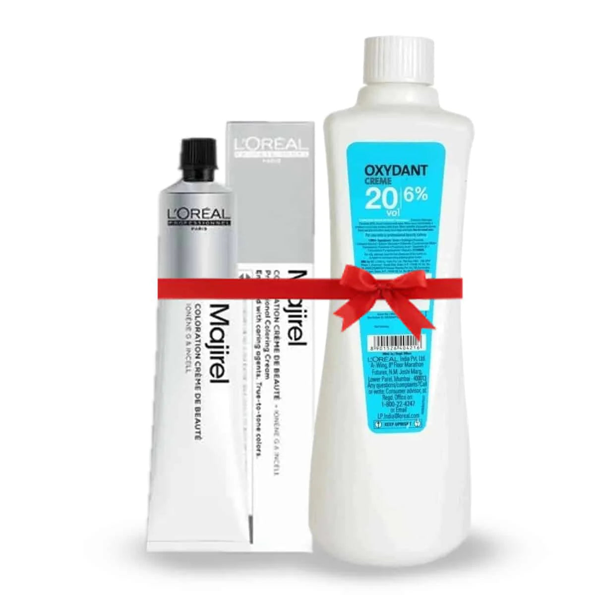Loreal Professional Majirel Hair Color 50G + Oxidant 1000Ml Combo
